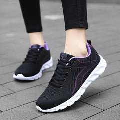 Mesh Breathable Running Sports Shoes Lightweight Non slip Outdoor Sneakers