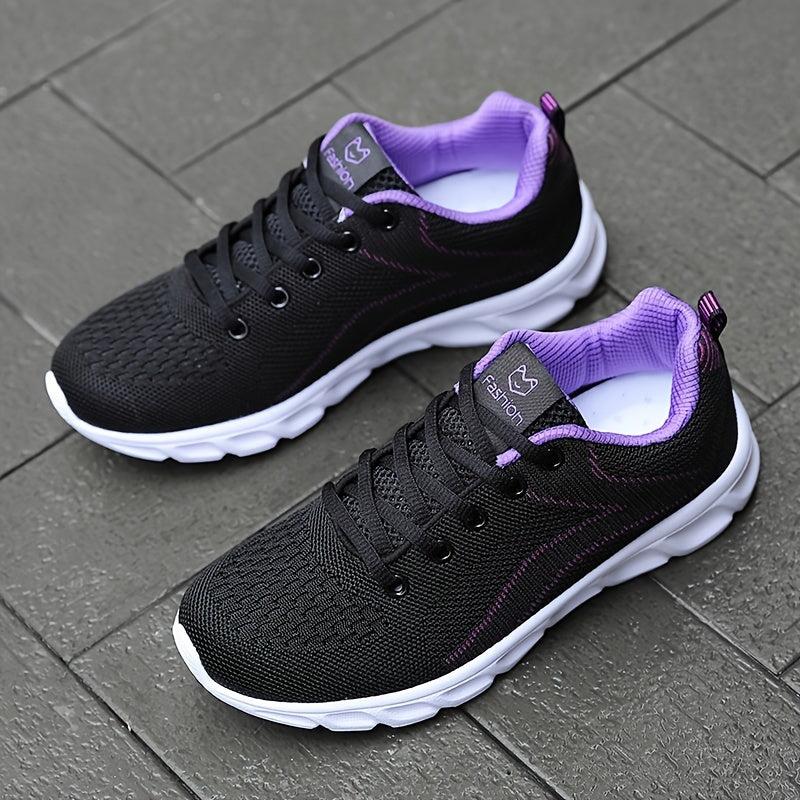 Mesh Breathable Running Sports Shoes Lightweight Non slip Outdoor Sneakers