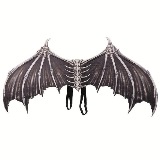 Foldable Non-Woven Devil Bone Wings for Halloween Carnival Ball