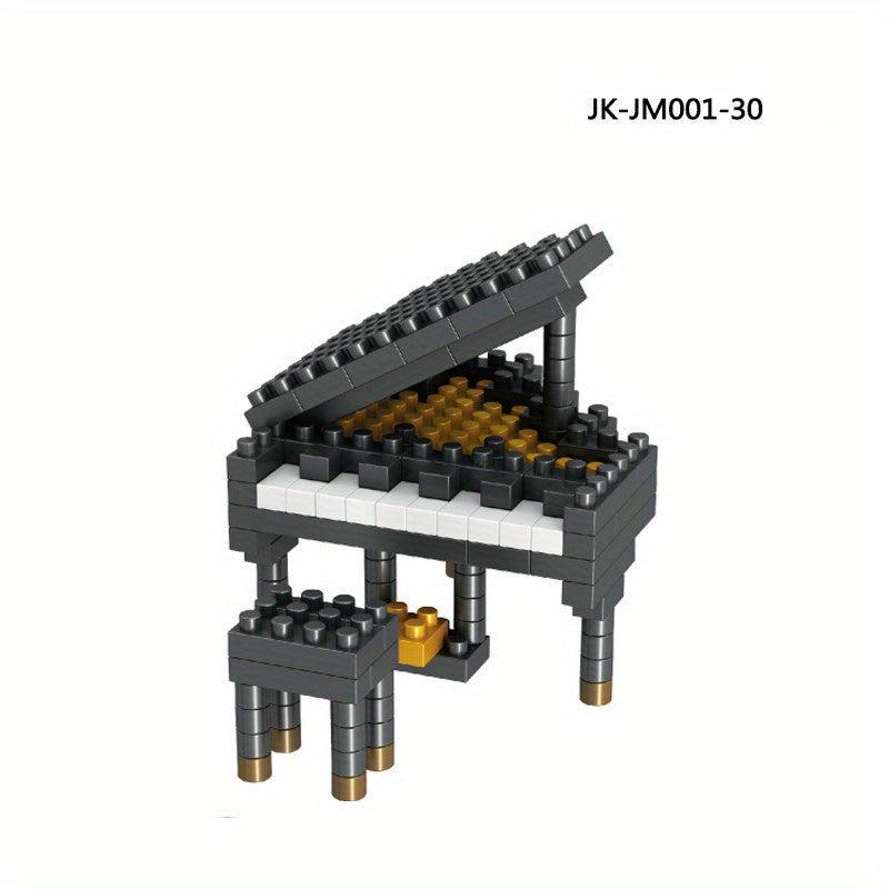 1PC Musical Instrument Bricks Building Set DIY Educational Toy