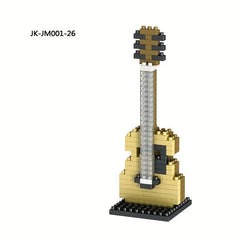 1PC Musical Instrument Bricks Building Set DIY Educational Toy