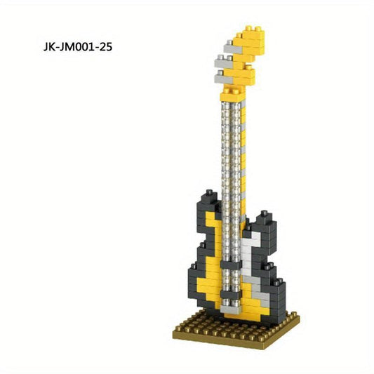 1PC Musical Instrument Bricks Building Set DIY Educational Toy