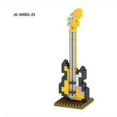 1PC Musical Instrument Bricks Building Set DIY Educational Toy