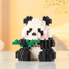 Panda Building Blocks Set Educational Toy Animal Gift For Kids