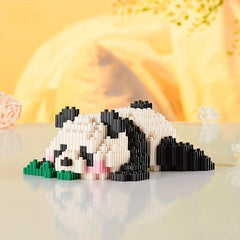 Panda Building Blocks Set Educational Toy Animal Gift For Kids