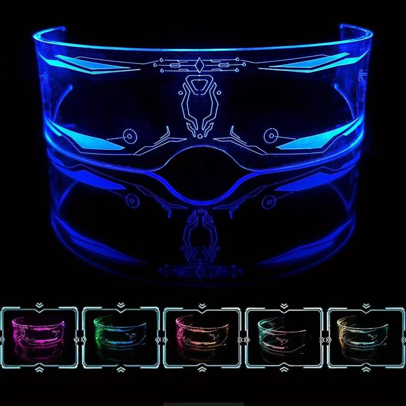 Light Up Glasses LCD Luminous Glasses Party Sci Fi Glowing Glasses