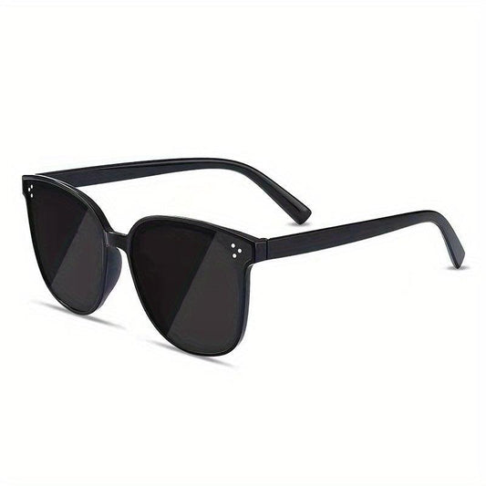 Men's Large Frame Square Sunglasses Casual Decorative Shades