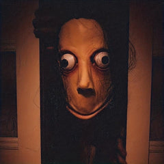 Men's Devil Mask with Long Hair Scary Costume Halloween Cosplay Party Prop