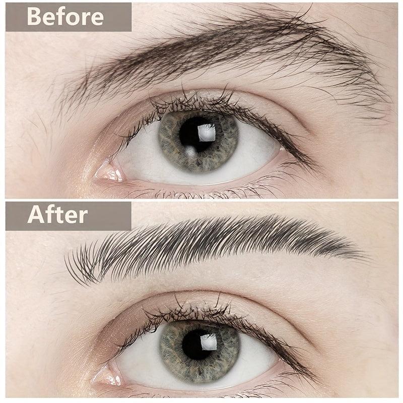 6D Eyebrow Tattoos Stickers Water Transfers Hair Like Waterproof
