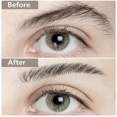 6D Eyebrow Tattoos Stickers Water Transfers Hair Like Waterproof