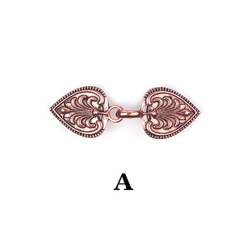 Vintage Shawl Sweater Clips Women Girl Collar Clips Formal Dress Shirt Brooch