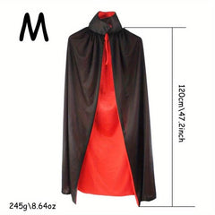 Adult Halloween Costume Cloak Red Death Vampire Witch Cloak