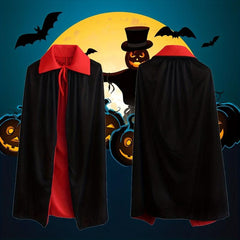 Adult Halloween Costume Cloak Red Death Vampire Witch Cloak
