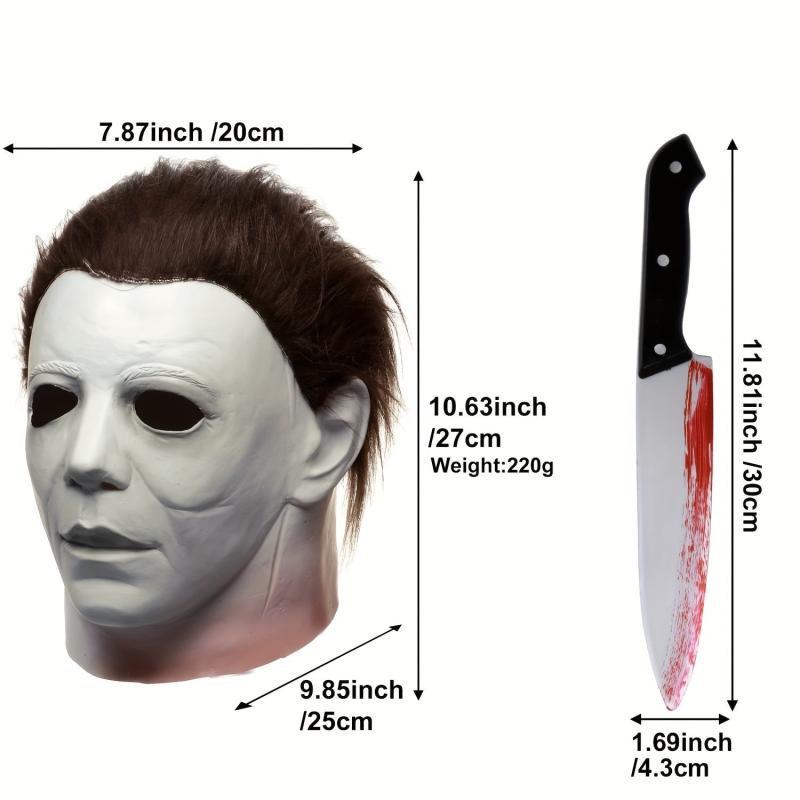 Halloween Scary Masks For Adults Cosplay Latex Full Head Mask Costume