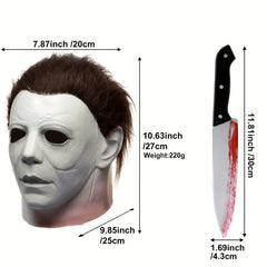 Halloween Scary Masks For Adults Cosplay Latex Full Head Mask Costume