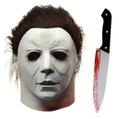 Halloween Scary Masks For Adults Cosplay Latex Full Head Mask Costume