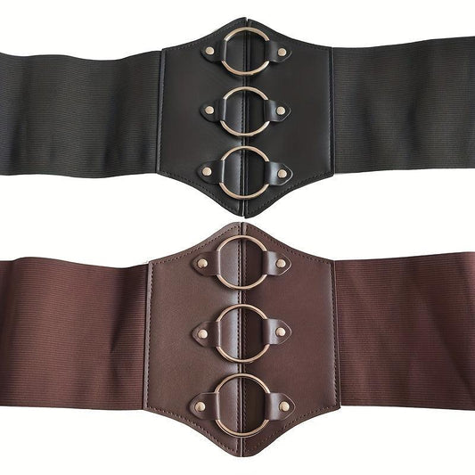 Medieval Steampunk Arm Guard & Girdle Costume Props