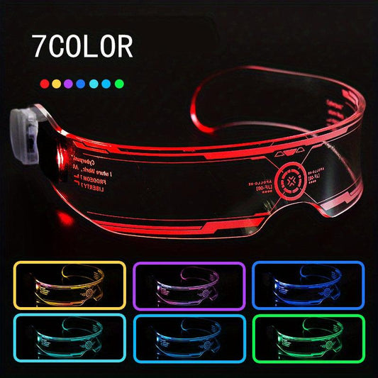 LED Luminous Glasses For Men Future Sense Of Technology Glasses