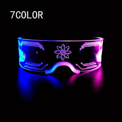 LED Luminous Glasses For Men Future Sense Of Technology Glasses