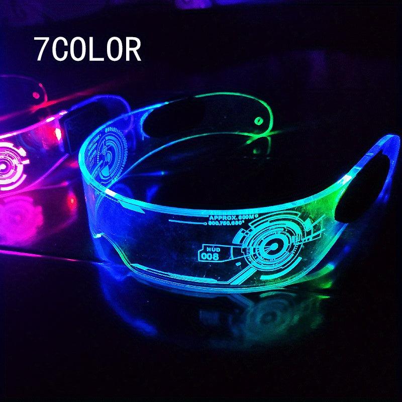 LED Luminous Glasses For Men Future Sense Of Technology Glasses