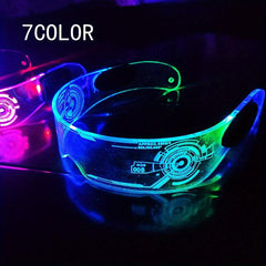LED Luminous Glasses For Men Future Sense Of Technology Glasses