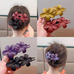 Plastic Hairpin Women Ponytail Hair Clips Hair Accessories