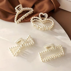 Large Bow Tie Claw Clip