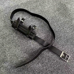 Anime Role Play Leather Waist Belt Sword Buckle Back Strap