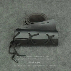 Anime Role Play Leather Waist Belt Sword Buckle Back Strap