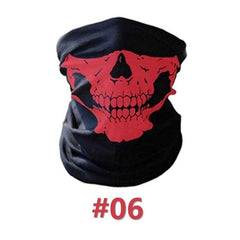 Men Skull Face Mask for Sport Helmet