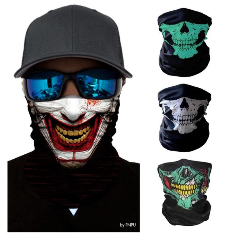 Men Skull Face Mask for Sport Helmet