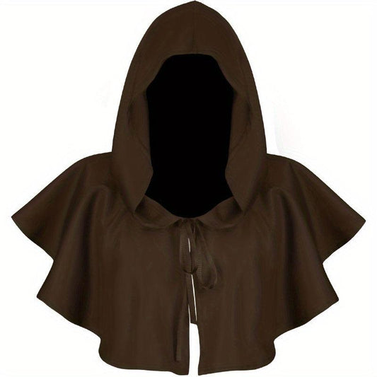 Halloween Death Cape Medieval Hooded Cape Adult Size
