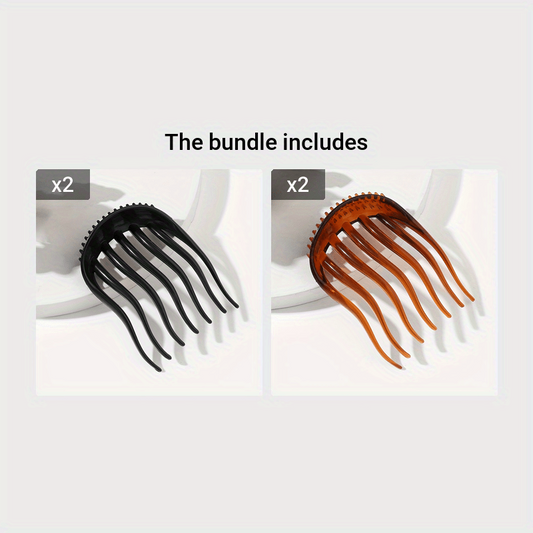 Ponytail Heightening Headwear Comb Decorative Hair Accessory
