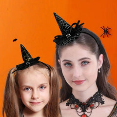 Halloween Witch Pointed Hat Head Hoop Decoration