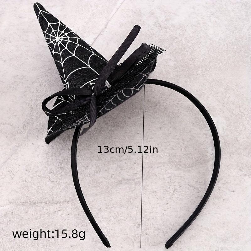 Halloween Witch Pointed Hat Head Hoop Decoration