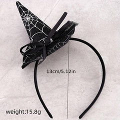 Halloween Witch Pointed Hat Head Hoop Decoration