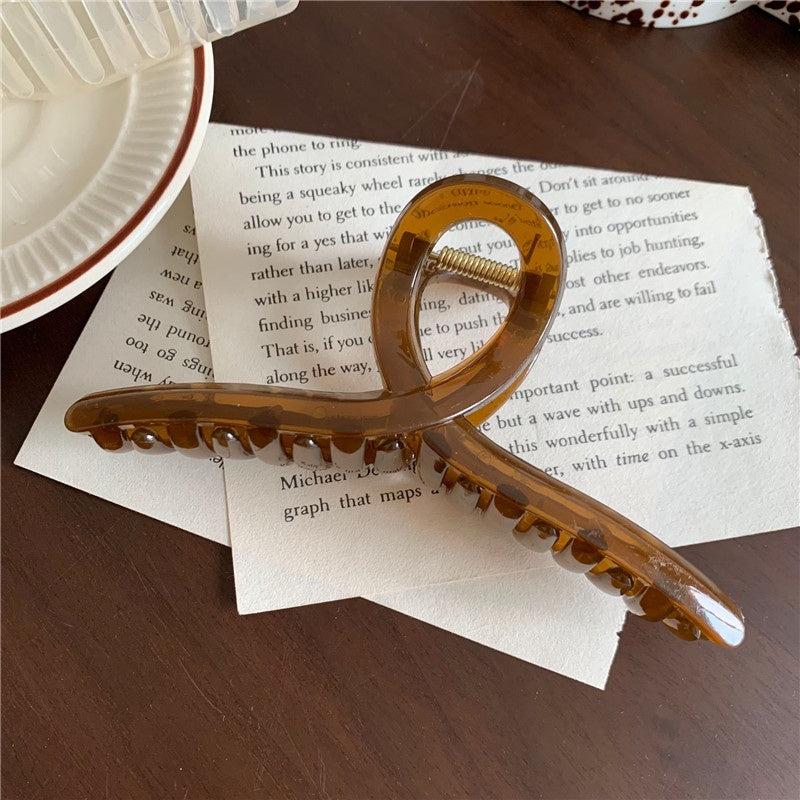 Acrylic Large Hair Claw Hair Clip Sweet Hairpin Hair Accessories