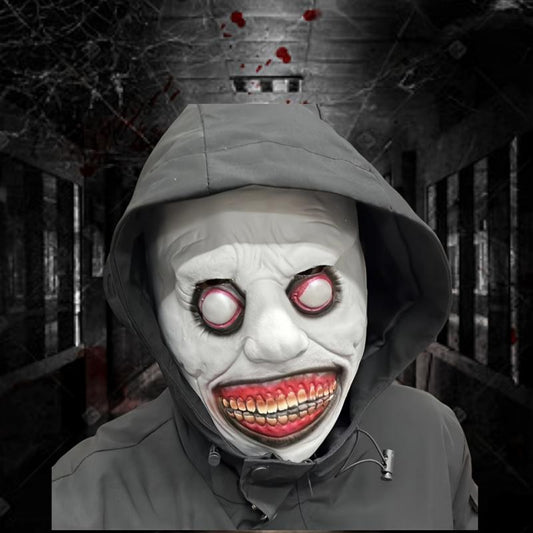 Men's Scary Halloween Mask Smiling Devil Evil Role-playing Props