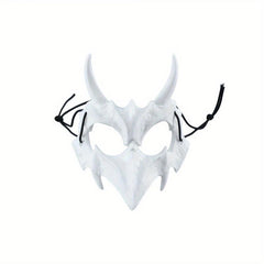 Anime Half Face Mask for Men Cosplay Props