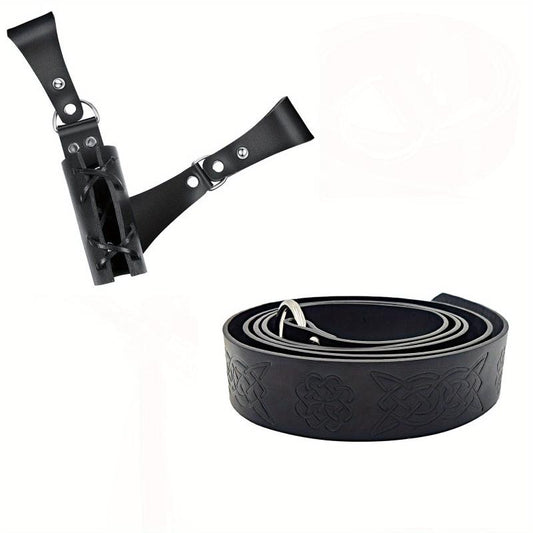 European Medieval Knight Sword and Belt Set