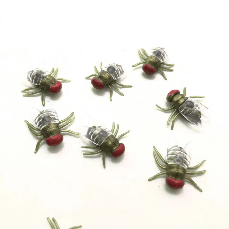 50pcs Artificial Flies Halloween Party Tricky Toy