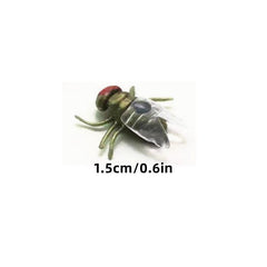 50pcs Artificial Flies Halloween Party Tricky Toy