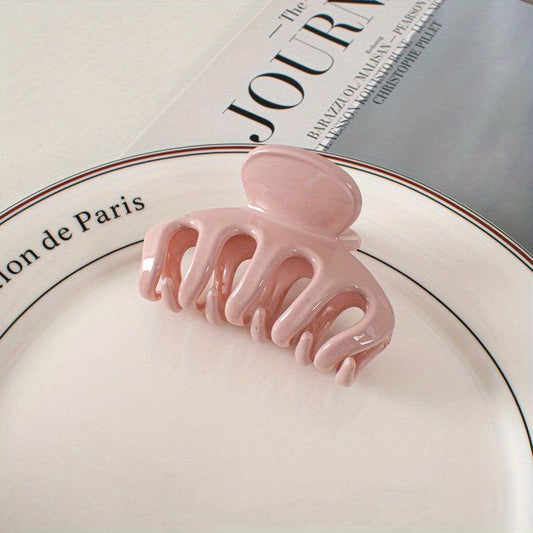 5PCS Set Women Large Hair Claw Hair Clip Barrette Hair Accessories