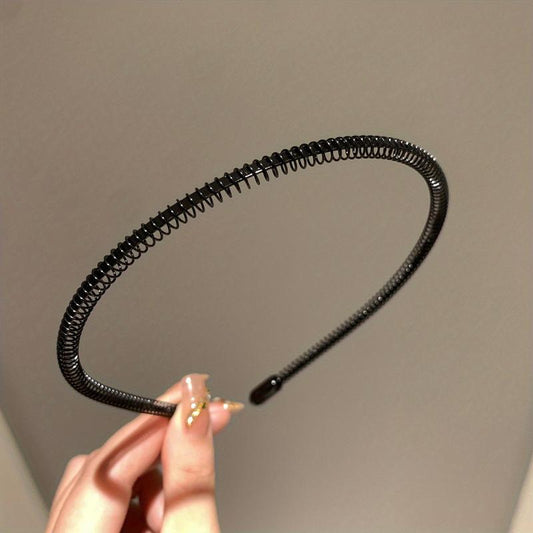 Headband Iron Short Hair Artifact Head Hoop for Sports and Makeup