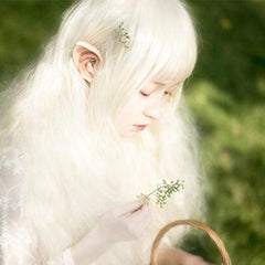 2Pcs Latex Fairy Pixie Elf Ears LARP Halloween Party Prosthetic Tips Ear