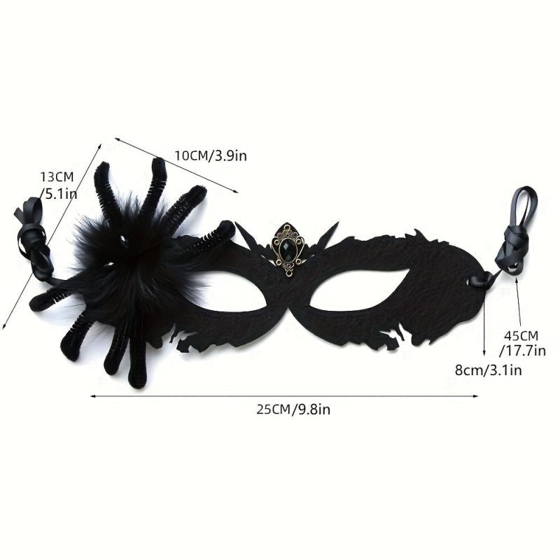 Halloween Spider Grim Reaper Mask Adult Party Decoration
