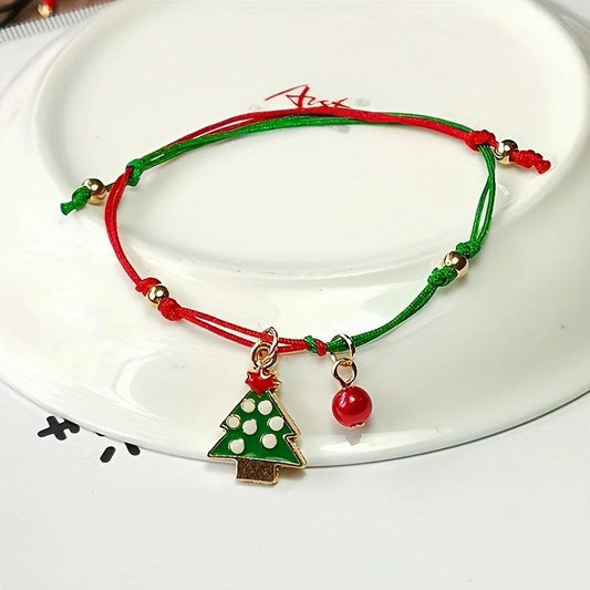 1pc Christmas Bracelet Adjustable Charms Bracelet