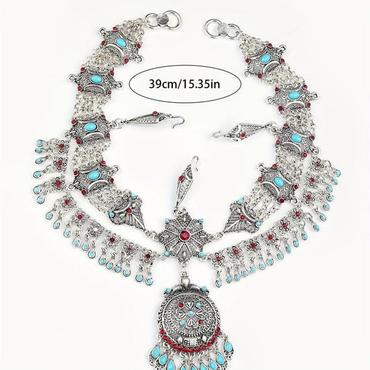 Boho Dance Makeup Dress Up Forehead Chain Belly Dance Headwear