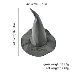 Smooth Witch Hat Halloween Cosplay Costume Props