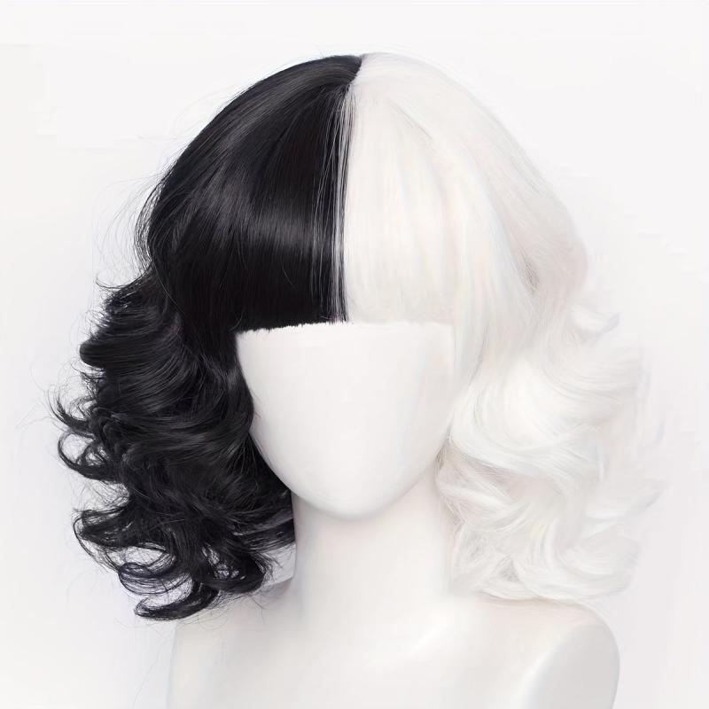 Neat Bangs Double Braid Twists Braid Halloween Cos Wig